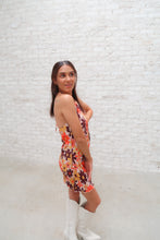 Load image into Gallery viewer, Riley Retro Floral Mini Dress
