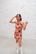 Load image into Gallery viewer, Riley Retro Floral Mini Dress
