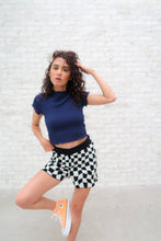 Load image into Gallery viewer, Always On The Go Checkered High Waisted Shorts
